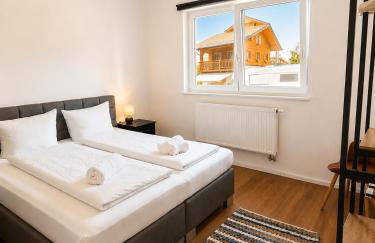 Allgäu Living l Ferienhaus 5 Apartments - Sauna - Balkon - Garten - Parkplatz - Familienfreundlich - Foto 7