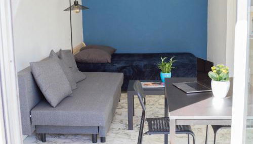 Studio with terrace and sea view, 10 min to the beach - Foto 4