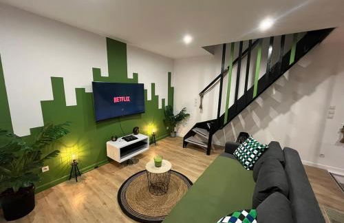 Escale au jardin des rêves terrasse parking privée 8 personnes - Foto 1