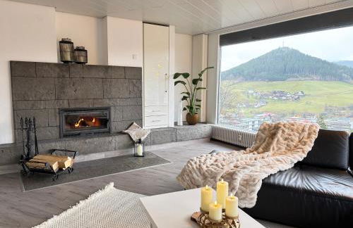 Panorama-Suite mit Kamin & Balkon, Ruhe, Weitblick & Natur im Schwarzwald - Foto 9