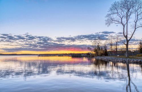 Wildgans - Stilvolles Ferienhaus mit Terrasse, Seeblick & Naturidylle am Loppiner See - Foto 15