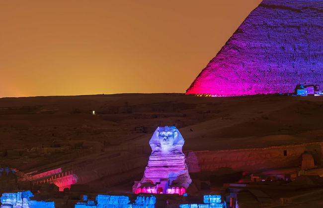 Cena e spettacolo nelle Piramidi di Giza - Foto 1
