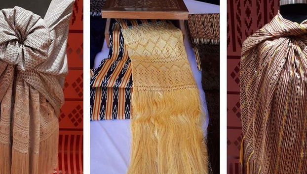Rebozo típico de Santa María del Río