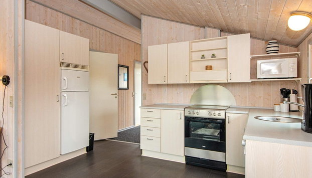 6 Person Holiday Home in Hemmet - Foto 4, Cocina privada