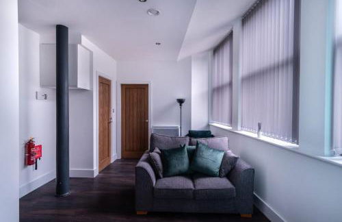 Central Liverpool 1 Bed Apartment w Balcony - Foto 11