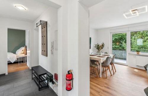 Modernes 6-Betten-Apartment mit Balkon und Parkplatz - zentrale Lage - Foto 5