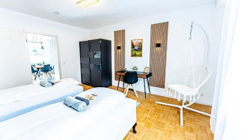 Große Terassen-Wohnung mit Grill, Playstation 5, Billardtisch und Massagesessel - Foto 3