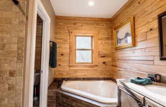 Private Luxury Log Cabin - Foto 11