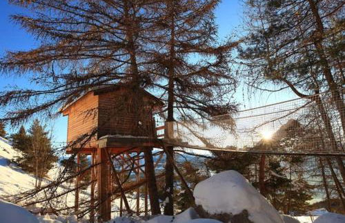 Cabane perchée avec sauna en pleine nature - Foto 11