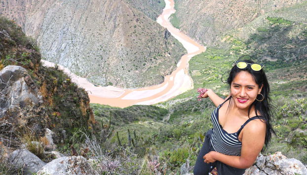 Disfrutando de los paisajes