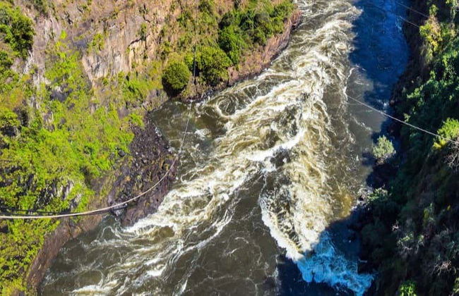 Zip line sullo Zambesi - Foto 1