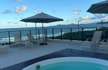 Apartamento Frente Mar, Churrasqueira, Piscina, Jacuzzi, 20 Minutos do Beto Carrero - Foto 62