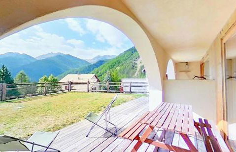 CASA-Joubarbe Super 4p terrasse plein sud Arvieux - Foto 7