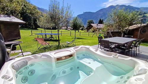 Chalet Josaly Jacuzzi et Sauna - Foto 3, Garden view