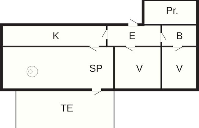 4 Person Holiday Home in Ostervra - Foto 7