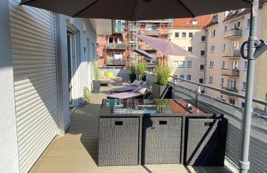 Penthouse mit XL Terrasse inklusive Stellplatz in Top Lage - Foto 21