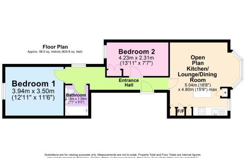 Entire 2 Bed First Floor Flat - Photo 16