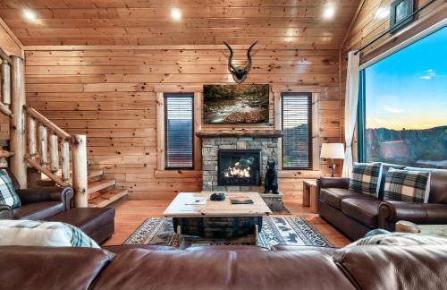 Epic Mountain Views, Hot Tub, Game Room, Sleeps 10 - Foto 6