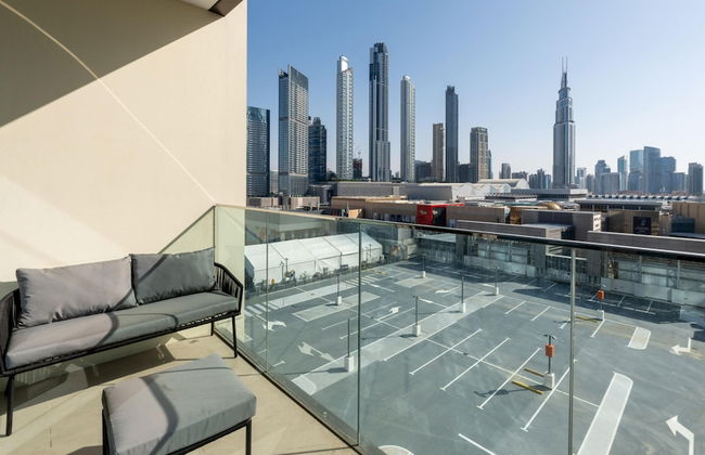 Downtown Escape Lush 2BR w Burj Khalifa View - Foto 4
