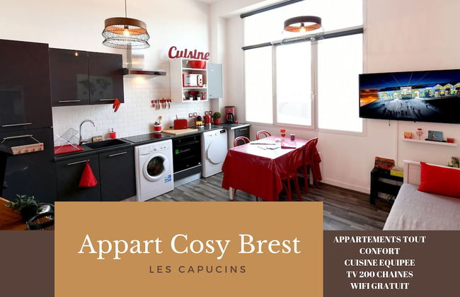 Appart Cosy Brest Les Capucins - Foto 42