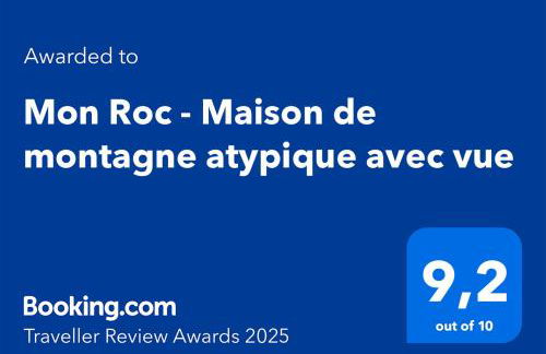 Mon Roc - Maison de montagne atypique avec vue - Photo 6