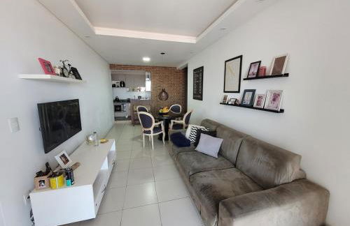 Apartamento vista mar e sacada com churrasqueira - Foto 10