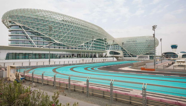 Pista del circuito Yas Marina
