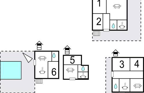 Six-Bedroom Holiday Home In Sipan - Foto 57