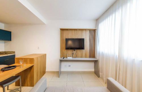 Studio Novo com ar ao lado da Igreja São Mateus - Foto 6