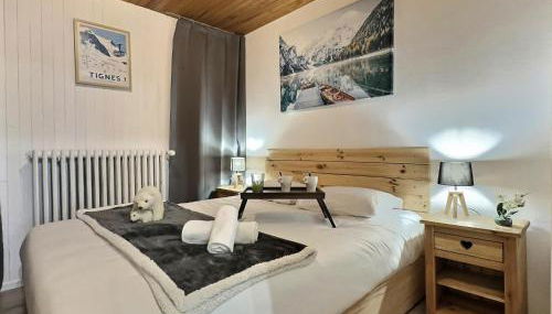 Appartement Tignes 2100 - 4-6 personnes - 1 chambre - 4 lits - Wifi haut débit - Parking couvert inclus - Foto 4