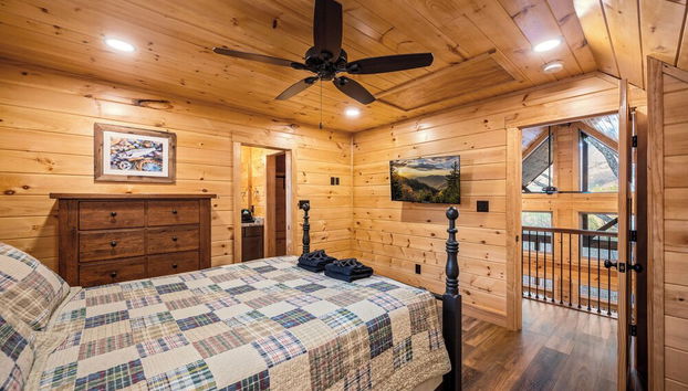 At Parks Edge A Smoky Escape! - Foto 2, Habitación