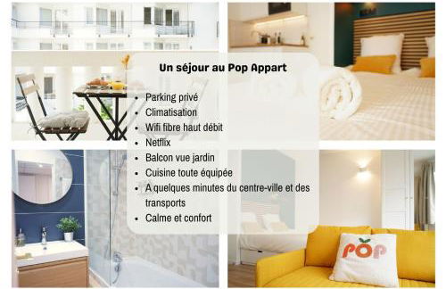 Pop Appart - Expo Paris Porte de Versailles - Balcon - Climatisation - Parking - Foto 37