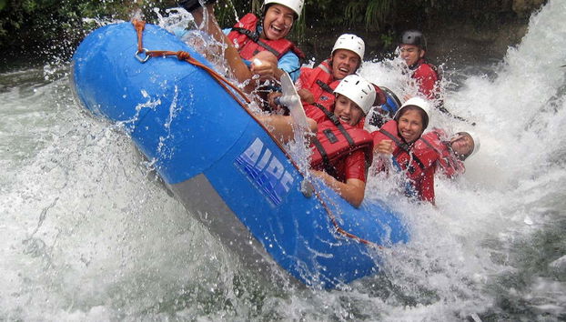 Rafting no rio Lancajá