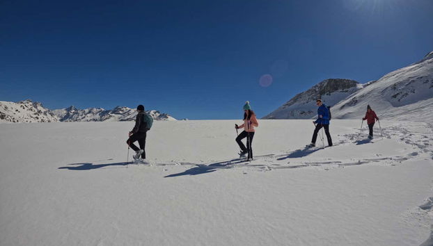 Snowy scenery in Valle de Tena