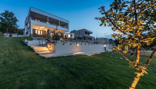 Villa Althea for 8 persons near Labin with 35 m2 heated pool, kids playground & large garden - Foto 4