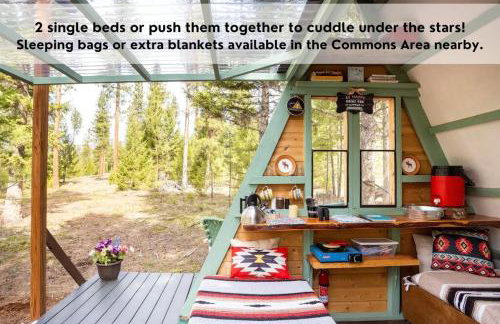Transforming, Pet-friendly A-frame Cabin w Hot Tub - Foto 43