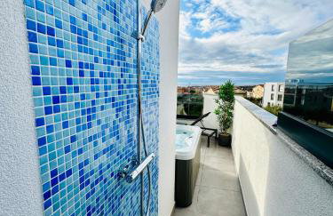 Penthouse Blue Horizon- a luxury penthouse with infinity pool, hot tub, sauna and sea views! - Foto 22