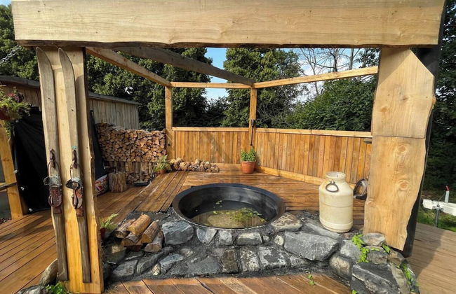 Glamping Jedlova Sleeps 6 With Deck - Foto 5