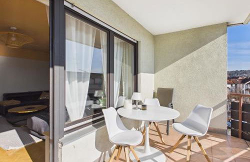 Gemütliche Ferienwohnung mit Balkon und Ausblick - Foto 7
