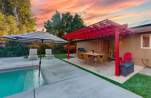 Snowbird-friendly home with private pool, spa, grill, enclosed backyard, WD, AC - Foto 24