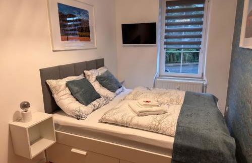 Ferienwohnung Lucy - Moderne Ferienwohnung mit kostenlosem Parkplatz, Terrasse, nahe Bad Schandau und Malerweg - Foto 2