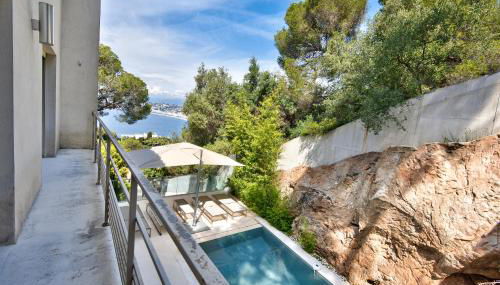 Villa Mont Boron, vue mer exceptionnelle - Foto 2, sunbed