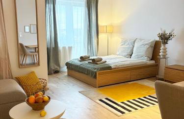 Modernes Zentrales Designer Apartment I Perfekt für Arbeiten & Familien - Foto 1