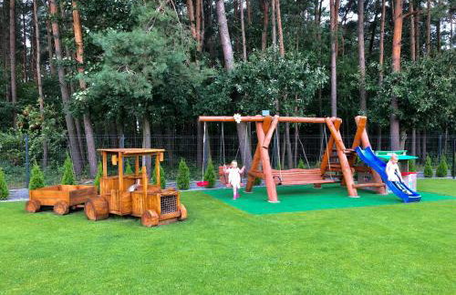 Dom Wakacyjny Złoto Północy na wyłączność, parking, plac zabaw, tarasy - Foto 37