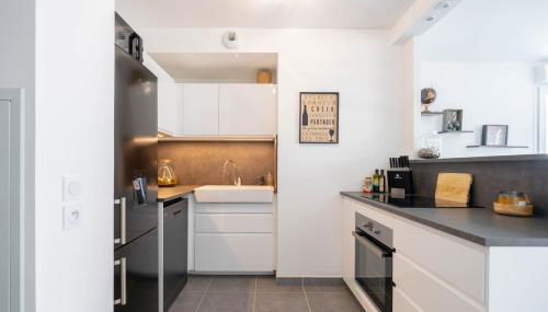 T2 Entre plage et centre ville-Terrasse/Parking - Foto 4, stove, dishwasher, pet friendly, toaster, minibar