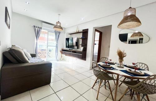 Onda76 Ap temporada Praia Grande Beira Mar churrasqueira carvão - Foto 18