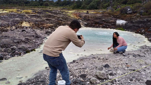 Uma foto durante a excursão