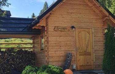 Borowikowe Zacisze drewniane domy z kominkami - Foto 56