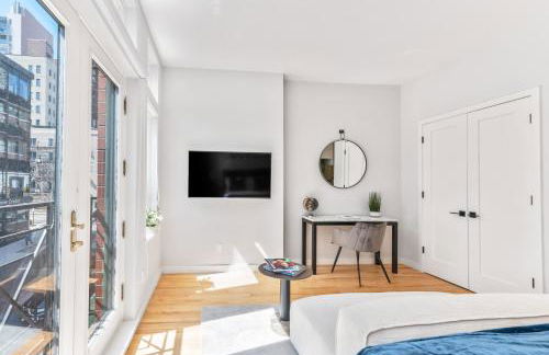 Studio w Charming Juliet Balcony in Upper East - Foto 12