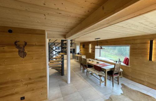 RELAX CHALET Nature Retreat - isolé sur 3 hectares - confort de LUXE - maison entière 150m2 - près de La Bresse - Foto 9